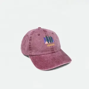 Casquette femme avec broderie 3D, 6 panneaux, produit personnalisé, vente en gros, gris,