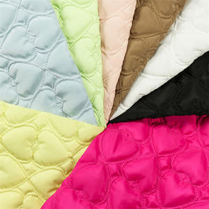 Tissu de coton matelassé doux et <span class=keywords><strong>imperméable</strong></span> à 100% polyester pour filles en polyester pongé ou taffetas - Product Image 2