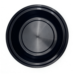 [150 unidades] Recipientes y tapas redondos de plástico PP de 32 oz para llevar, aptos para microondas, color negro - Product Image 4