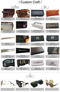 Lunettes semi-rigides de forme carrée, style simple, avec logo personnalisé et boîte sur mesure par <span class=keywords><strong>NWO</strong></span> - Product Image 6
