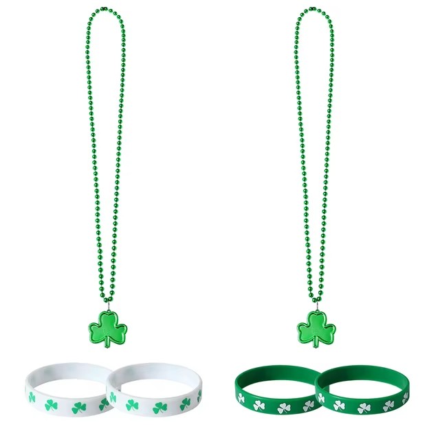 Collier 2 pièces + bracelet 4 pièces-B