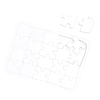 Vente en gros Sublimation 24 50 100 pièces de puzzle pour impression d'image personnalisée puzzle vierge