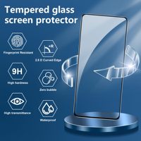Pour TECNO Spark 20 Pro GO 2024 POVA6 6 PRO Camon30 Pro pleine colle haute alumine HQ verre trempé protecteur d'écran verre trempé