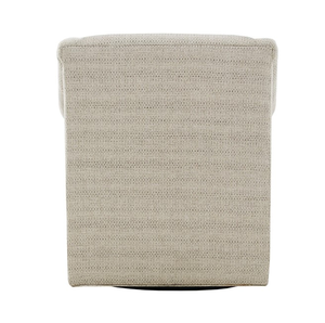 Fauteuil pivotant moderne capitonné - Tissu doux pour la maison, le bureau et le salon - Product Image 6