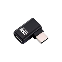 Convertidor de Datos DC de 240W, Nuevo, de Aleación de Aluminio, Tipo-C Macho a USB C Hembra, Adaptador 80G 8K USB4.0, Carga Rápida para Teléfono Móvil y Portátil