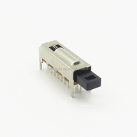 Sbloccato Mini disegno industriale momentaneo pulsante 0.3A quadrato di plastica Push interruttore metallo ottone elettrodomestico elettronico 50V DC