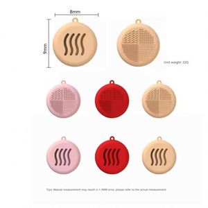 Nouveau sac de rangement multi-rond en silicone pour fond de teint sec et humide, portable pour voyage et extérieur, houppette à poudre, en stock, usage domestique, en caoutchouc - Product Image 2