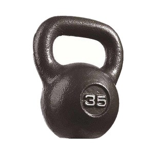 Kettlebell in Ghisa da 35 kg Personalizzato per Fitness Maschile con Logo - Product Image 1
