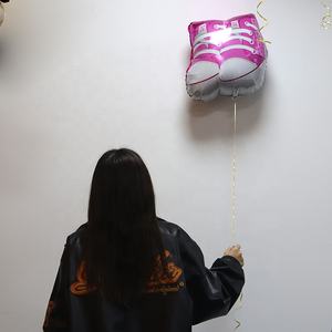 Новое поступление, обувь для маленьких девочек MTF, детские игрушки на день рождения, надувные гелиевые воздушные шары из фольги Mylar для украшения - Product Image 3