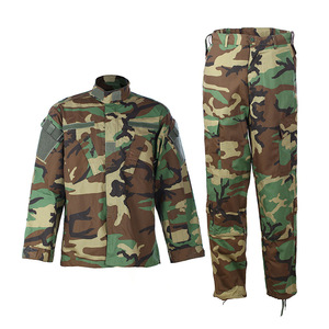 사막 및 정글 야외 위장 유니폼 전술 유니폼 전투 사냥 세트 <span class=keywords><strong>BDU</strong></span> 훈련 재킷과 바지 운동복 - Product Image 1
