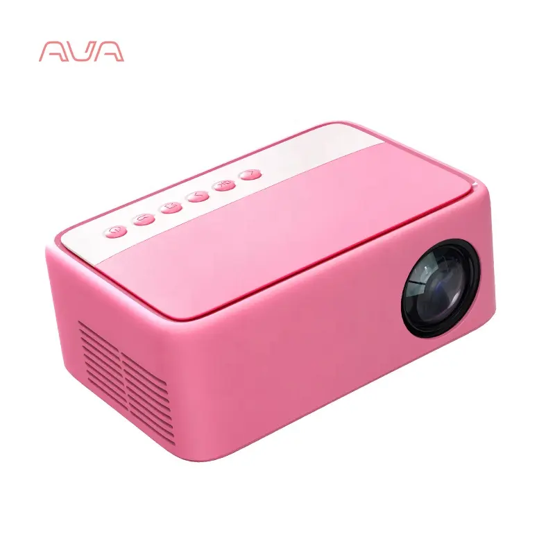 AVA venda quente Mini Led pequeno volume Smart Video Home Theater Cinema Projetores de Bolso Portátil 4k mini projetor