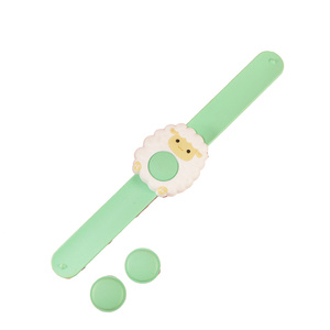<span class=keywords><strong>Pulsera</strong></span> <span class=keywords><strong>antimosquitos</strong></span> <span class=keywords><strong>infantil</strong></span> impermeable de aceite de suero de planta Natural de silicona de dibujos animados Flash para niños - Product Image 2