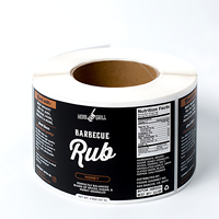 Autocollants Adhésifs Personnalisés Biodégradables en Rouleau pour Pots de Miel, Contenants Alimentaires, Bouteilles et Verres