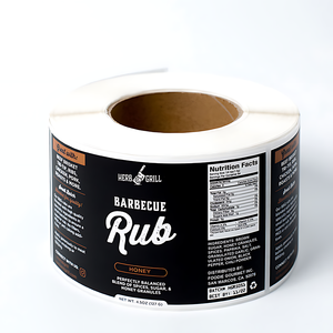 Tem nhãn dán sinh học dạng cuộn, cá nhân hóa, dùng cho lọ mật ong, nhãn dán tự dính, nhãn dán cho hộp đựng thực phẩm, chai lọ, thủy tinh - Product Image 4