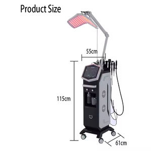 Instrumento de Belleza 13 en 1 con Oxígeno para la Piel, Rejuvenecimiento Cutáneo, Peeling con Oxígeno, Máquina de Oxígeno para Limpieza Profunda - Product Image 5