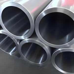 Tuyaux en acier allié sans soudure ASTM affûté<span class=keywords><strong>s</strong></span> avec précision, pour vérins hydrauliques et tubes de forage, 120 mm DE, 5 mm d'épaisseur de paroi, compatibles soudage, CE - Product Image 1
