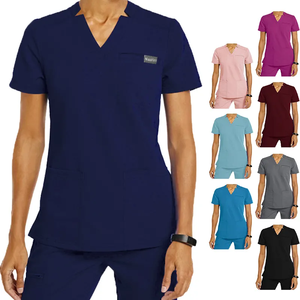 Marque personnalisé gommages uniforme unisexe gommage santé beauté vêtements de travail gommages uniforme d'allaitement ensembles d'infirmière médicale - Product Image 3