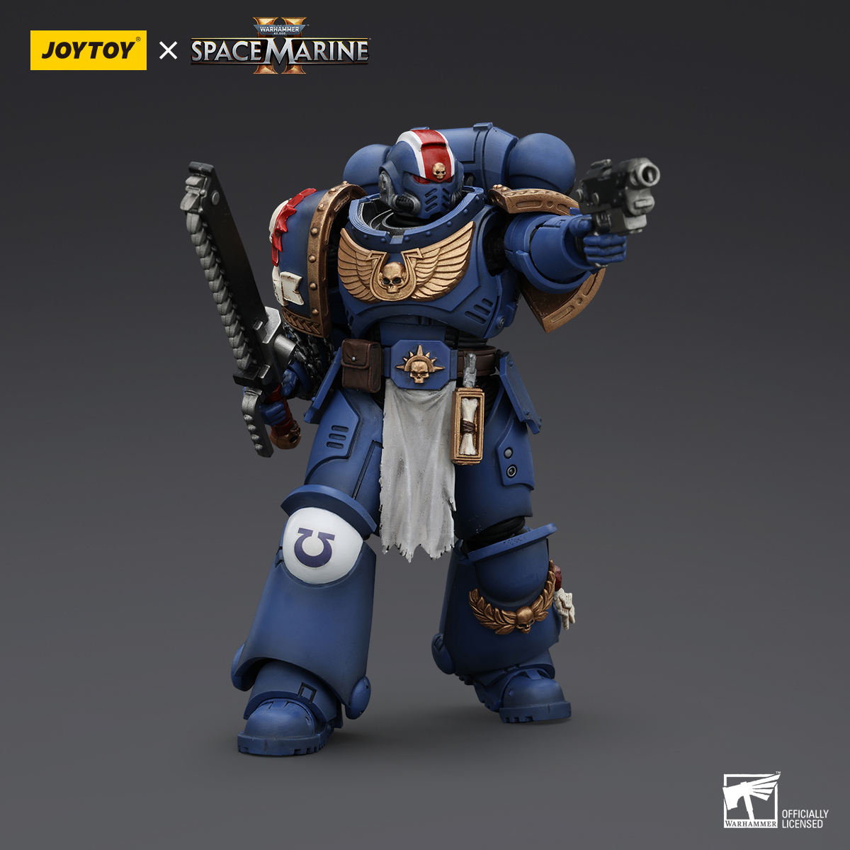 JOYTOY 1/18 Action Figure for Warhammer 40K Lieutenant Titus