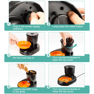 TOLOPU Timed Auto <span class=keywords><strong>Pet</strong></span> Feeder Hundefutter spender Automatischer Katzen futter automat Smart <span class=keywords><strong>Pet</strong></span> Feeder mit Telefon-App - Product Image 6