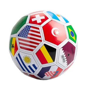 Pallone da calcio popolare per articoli sportivi bandiera del paese