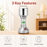 Moulin à épices électrique 950W en acier inoxydable haute vitesse pour café, épices et noix, idéal pour la cuisine domestique