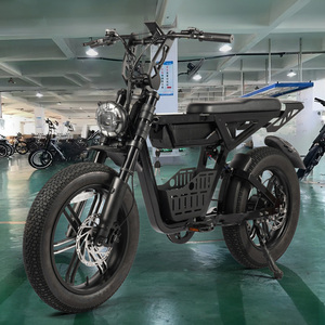 Bicicleta Eléctrica ZUMI OEM ODM de 48V 1000W con Llantas Anchas, Gran Autonomía, Suspensión Completa y Cuadro de Aluminio para Adultos, Bicicleta de Montaña Rápida M - Product Image 5