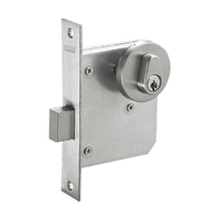 An Heng Tong KS55NDG Serrure à clé pour tuyau en acier inoxydable Serrure de porte de Passage de porte coupe-feu de conception moderne pour escalier d'hôtel
