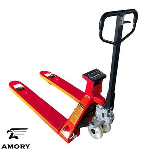 Transpallet Manuale Idraulico da 2 Tonnellate con Bilancia Certificato CE per Uso in Magazzino YY690N-2T-C - Product Image 1