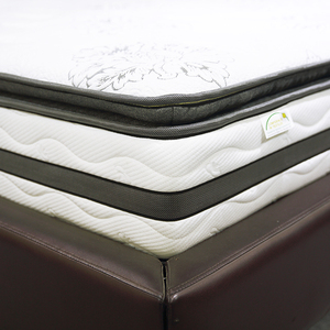 Colchone Jacquard dệt kim vải siêu mềm gối Top Latex Bộ nhớ bọt innerspring Nệm 3003 bọt nệm - Product Image 3