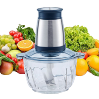 Hachoir à viande électrique en acier inoxydable silencieux, pilon à igname pour le Nigeria, mixeur Fufu, capacités 2L, 4L, 6L, 10L, usage domestique