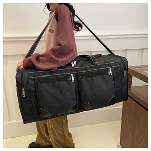 Bolsa de Viaje Deportiva Multifuncional, Plegable, Impermeable, de Gran Capacidad, con Cierre y Logotipo Personalizado, Diseño Moderno en Oxford - Product Image 3