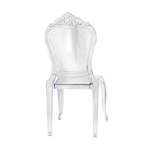 Silla <span class=keywords><strong>Transparente</strong></span> Moderna de Acrílico, <span class=keywords><strong>Policarbonato</strong></span> y Plástico Cristalino, Apilable para Banquetes y Bodas - Product Image 6