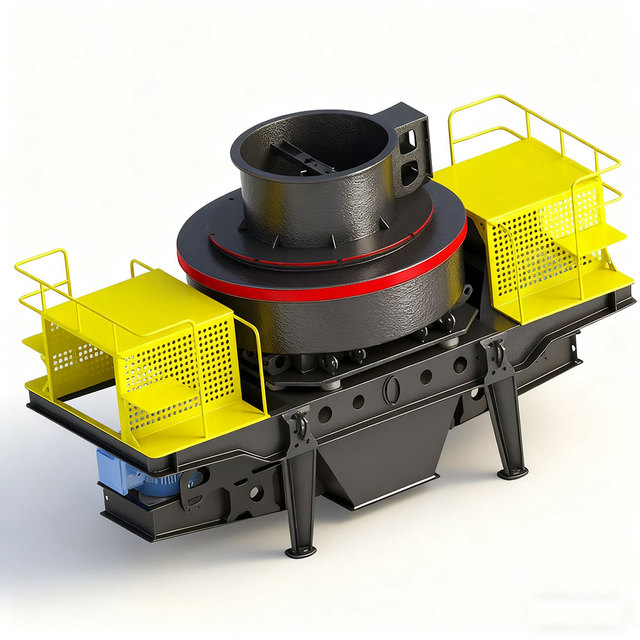 Vertical Shaft Impact Crusher Sand Making Machine Hard Rock Gold Ore Crushing Equipment Portable VSI Impact Crusher