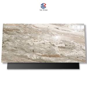 TMZ Stone's Modern Fantasy Brown Marble Slabs OEM & ODM para decoración de cocina y baño Superficie pulida Losa grande para hoteles - Product Image 1