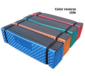 Tapis <span class=keywords><strong>de</strong></span> camping léger en PVC XPE imperméable <span class=keywords><strong>de</strong></span> 2 cm d'épaisseur, pliable et compact, <span class=keywords><strong>matelas</strong></span> en <span class=keywords><strong>mousse</strong></span> alvéolée pour la <span class=keywords><strong>randonnée</strong></span>, 4 saisons - Product Image 5