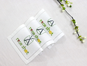 Servilletas de Cóctel de Algodón Bordadas Premium, Diseño Personalizado, Servilletas de Tela Elegantes para Bodas, Fiestas, Hoteles y Restaurantes - Product Image 5