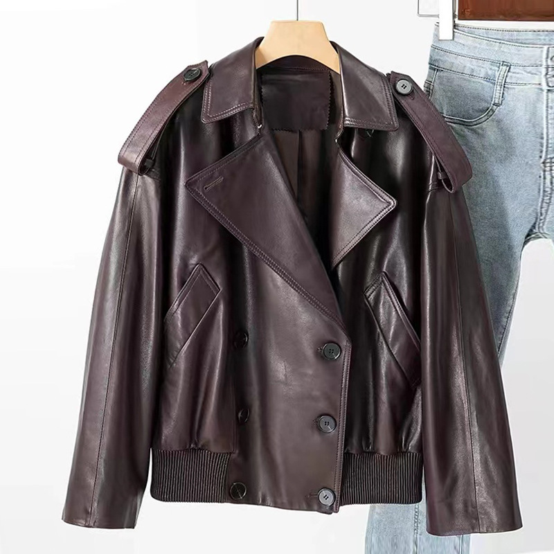 VEGETABLE TANNED LEATHER JACKETS - High Quality & Style