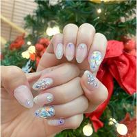 Senboma — presse à ongles complète, pierre de rhinine, cristal