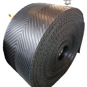 Chịu mài mòn khuôn mẫu băng tải 3mm & 5mm Chiều cao Cleated Băng cao su - Product Image 5