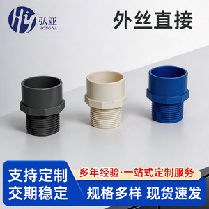 Conexiones Roscadas Macho de PVC de 20 mm, Rosca Directa Macho, Resistentes a Químicos, Grado de Tubería - Product Image 5
