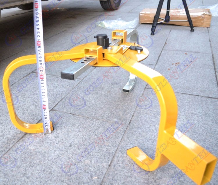 Goldantell Steering Wheel Lock - Anti-Theft Car Security Device - Cold Steel Material