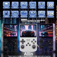 Konsol Game Genggam R36S Lintas Batas dengan Sistem Operasi ARKOS, Layar IPS 3,5 Inci, Retro Portabel PSP, Dilengkapi Dual Analog Stick untuk Bermain Game