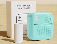 Mini imprimante thermique portable pour notes d'étude, photos, étiquettes DIY, application gratuite, impression efficace et rapide