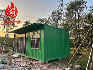 移动式模块化钢制集装箱房，CE认证，现代设计，透气，尺寸5950x3000x2800mm/可定制尺寸，使用寿命15年，酒店用 - Product Image 2