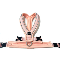 Harnais pour chien personnalisé de qualité supérieure, réglable, doux, réfléchissant, en nylon, confortable, doublé de néoprène, à enfiler