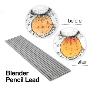 Sketch Drawing Tool Colorless Blender Pencil Lead For Blender Pencil For Shading