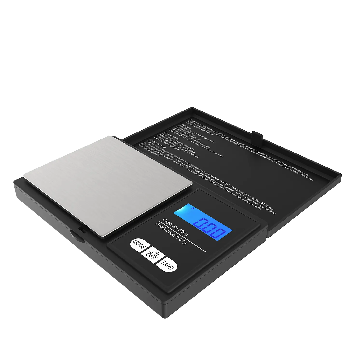 Mini balança digital de bolso 0.1g/0.01g, mini balança eletrônica de bolso, joia, pilhas lcd aa 0.1g/0.01g