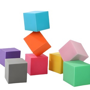 Bloque <span class=keywords><strong>de</strong></span> Espuma para Parque <span class=keywords><strong>de</strong></span> Diversiones, 15*15cm, Material <span class=keywords><strong>de</strong></span> Espuma al por Mayor, Cubo <span class=keywords><strong>de</strong></span> Espuma para <span class=keywords><strong>Piscina</strong></span> <span class=keywords><strong>de</strong></span> Espuma, para Niños - Product Image 2