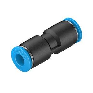 Conectores neumáticos de inserción rápida serie QS QS-4 QS-6 QS-8 QS-10 QS-12 QS-16 Conector para tubo de aire de conexión rápida en stock - Product Image 3