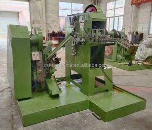 Tornillo de ojo Gancho de techo Máquina de perno de tornillo Acero S/J/L/O Máquinas de gancho Máquina automática de fabricación roscada de gancho de ojo de pez - Product Image 6
